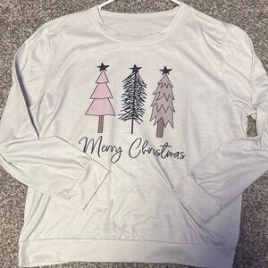 Merry Christmas Graphic Sweatshirt